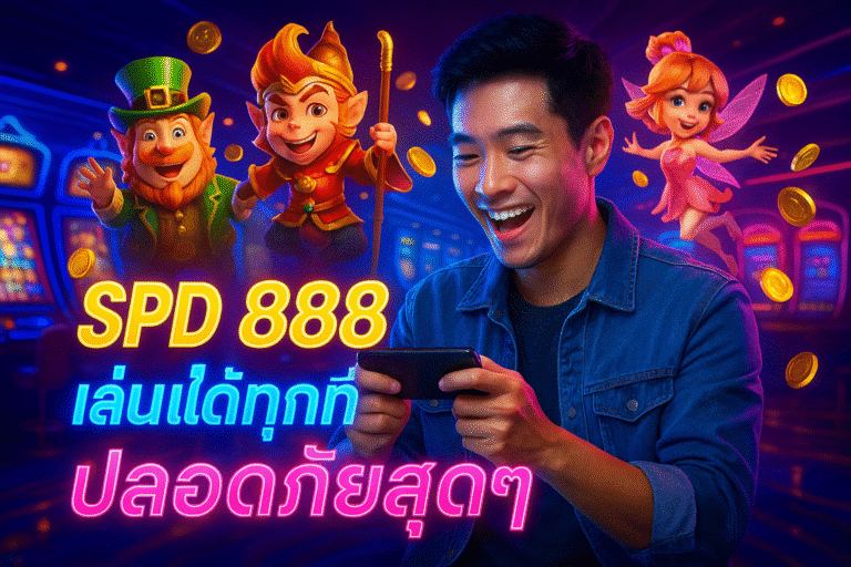 SPD 888 มือถือ เล่นได้ทุกที่ ปลอดภัยสุดๆ