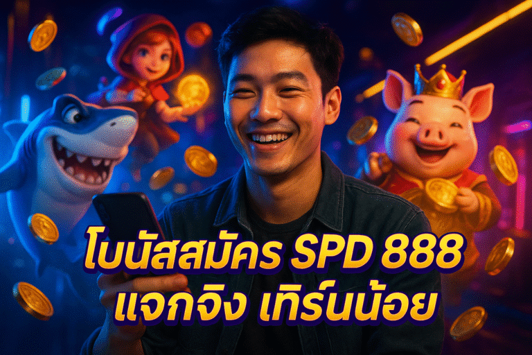 โบนัสสมัคร SPD 888 แจกจริง เทิร์นน้อย