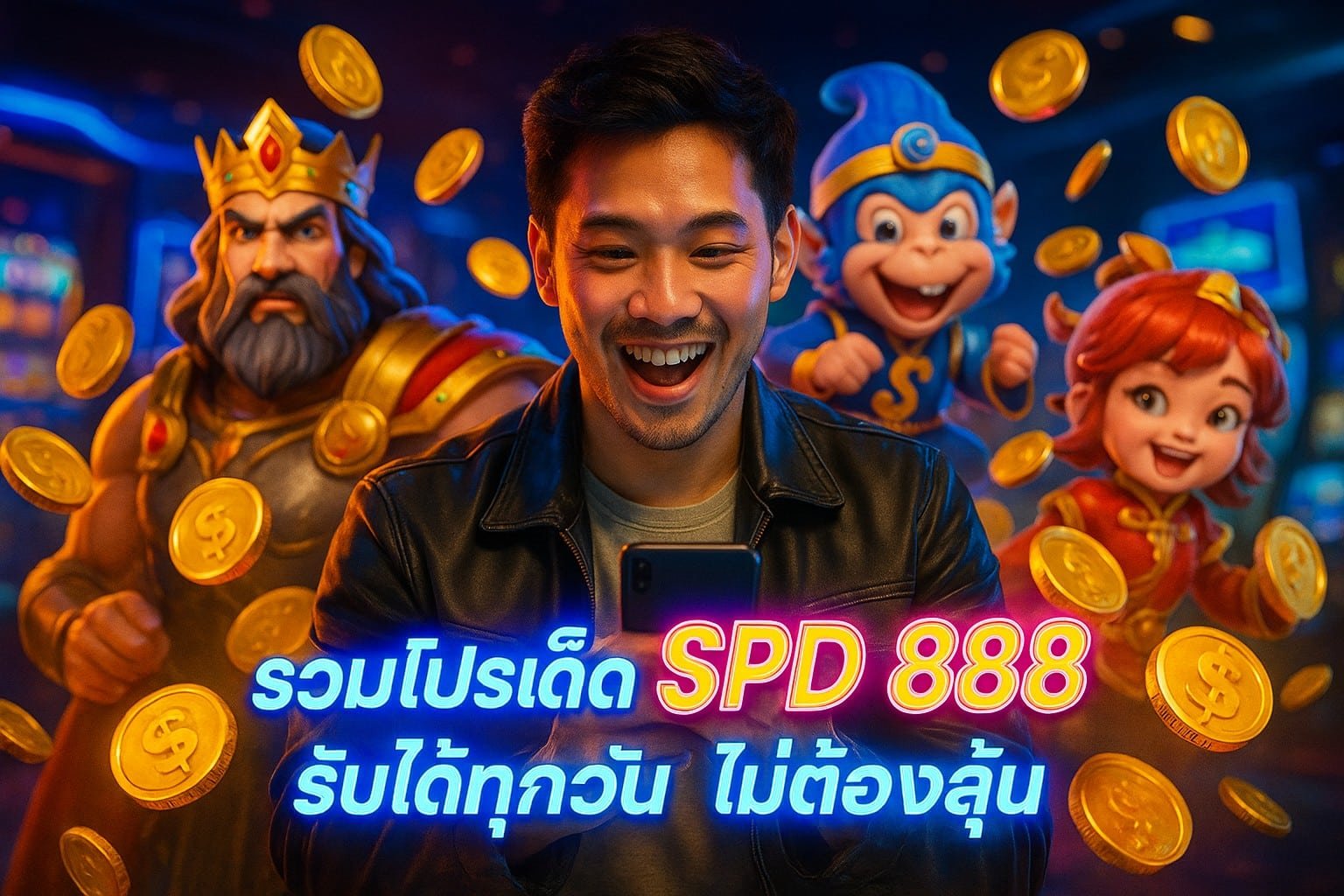 รวมโปรเด็ด SPD 888 รับได้ทุกวัน ไม่ต้องลุ้น