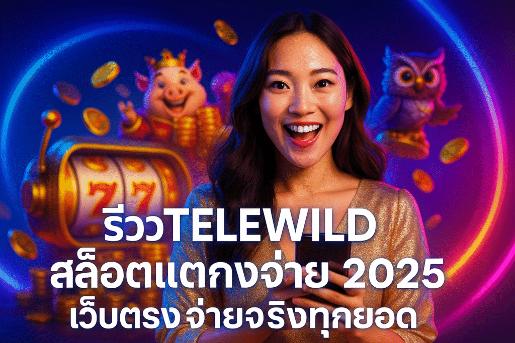 รีวิว TELEWILD สล็อตแตกง่าย 2025 เว็บตรงจ่ายจริงทุกยอด