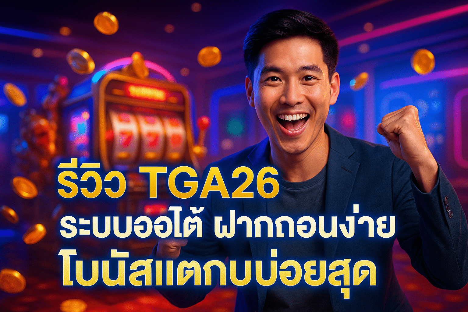 รีวิว TGA26 ระบบออโต้ ฝากถอนง่าย โบนัสแตกบ่อยสุด