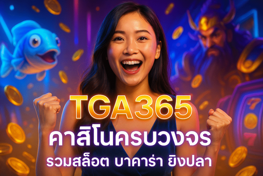 GA365 คาสิโนครบวงจร รวมสล็อต บาคาร่า ยิงปลา