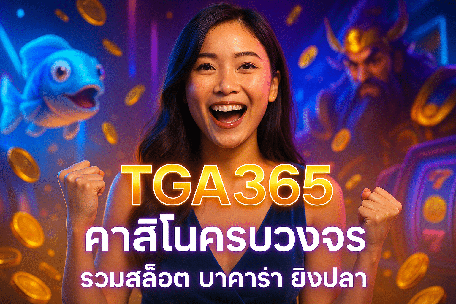GA365 คาสิโนครบวงจร รวมสล็อต บาคาร่า ยิงปลา